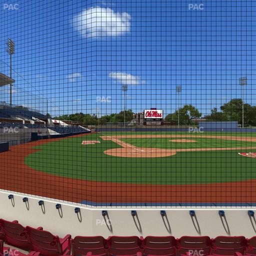 Swayze Field - Section Dugout Club 2 Seat View
