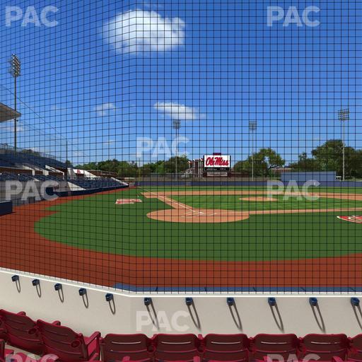 Swayze Field - Section Dugout Club 2 Seat View