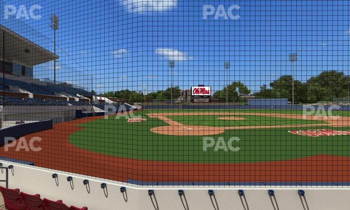 Swayze Field - Section Dugout Club 2 Seat View