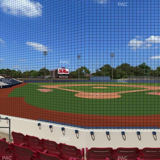 Swayze Field - Section Dugout Club 3 Seat View