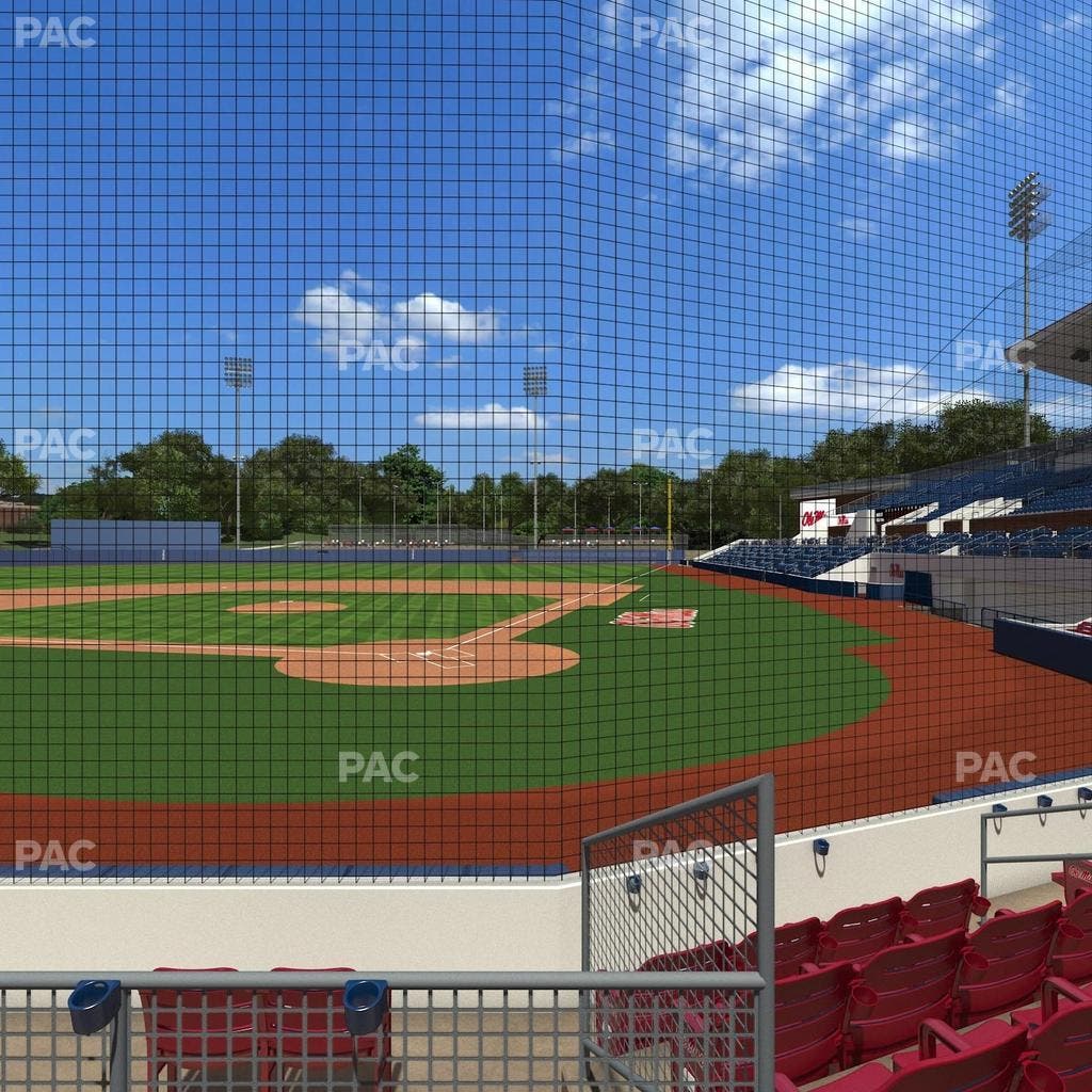 Swayze Field - Section Dugout Club 4 Seat View