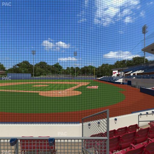 Swayze Field - Section Dugout Club 4 Seat View