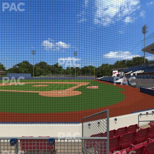 Swayze Field - Section Dugout Club 4 Seat View