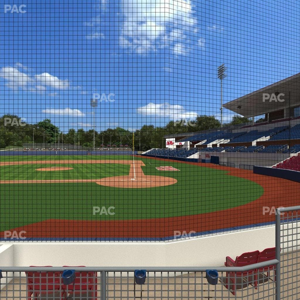 Swayze Field - Section Dugout Club 5 Seat View