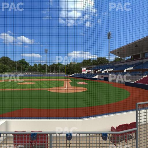 Swayze Field - Section Dugout Club 5 Seat View