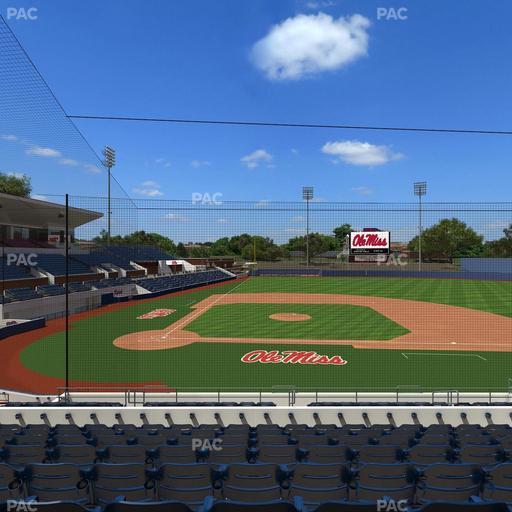 Swayze Field - Section E Seat View