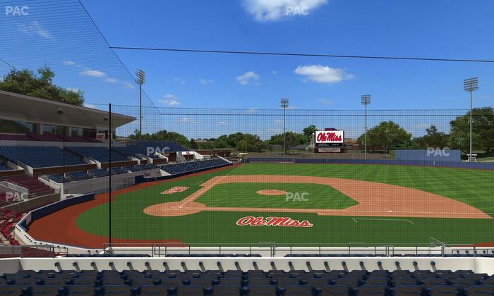 Swayze Field - Section E Seat View