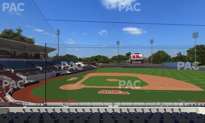 Swayze Field - Section E Seat View