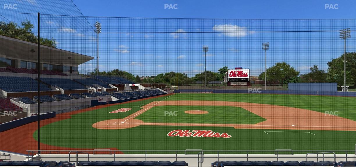 Swayze Field - Section E Seat View