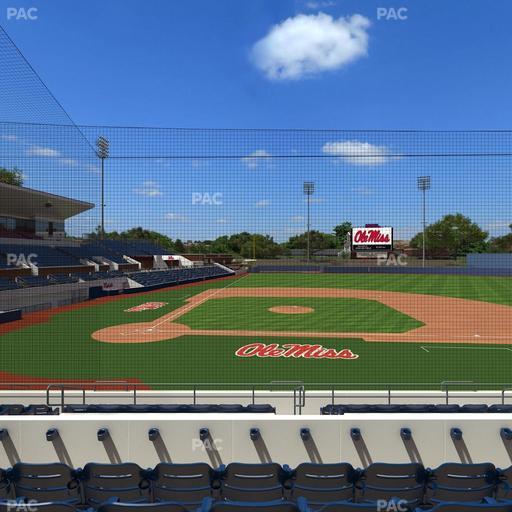 Swayze Field - Section E Seat View