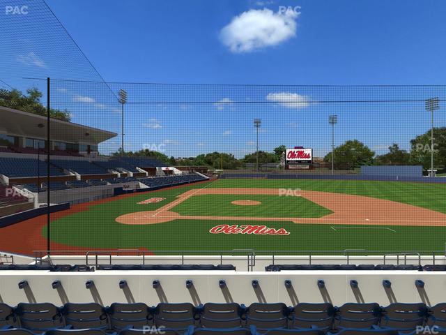 Swayze Field - Section E Seat View