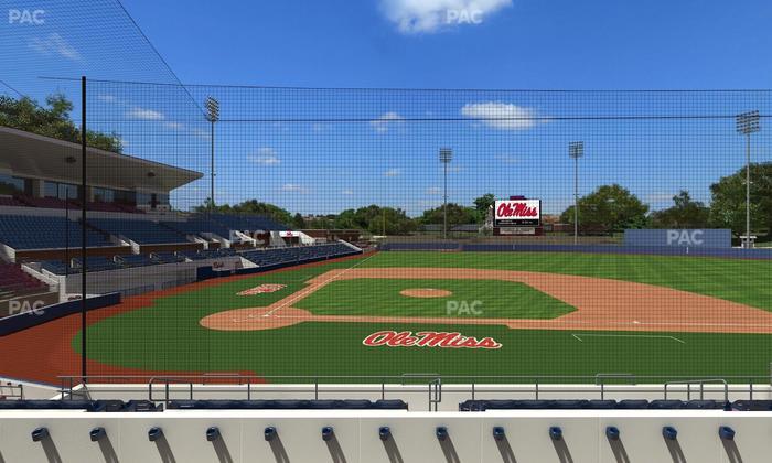 Swayze Field - Section E Seat View