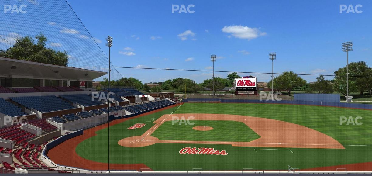 Swayze Field - Section Ee Seat View