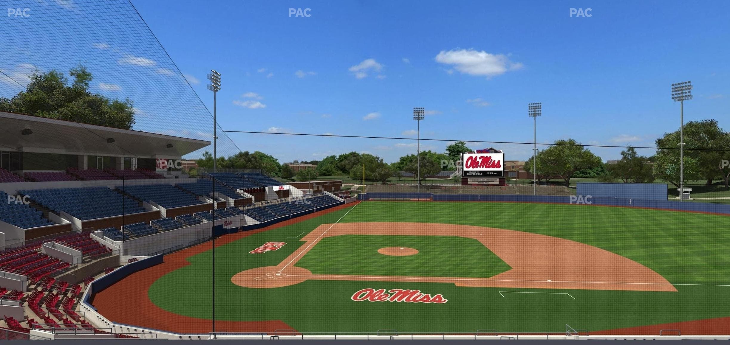 Swayze Field - Section Ee Seat View
