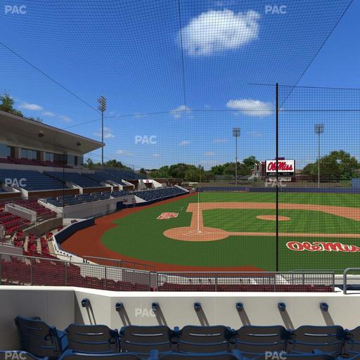 Swayze Field - Section F Seat View
