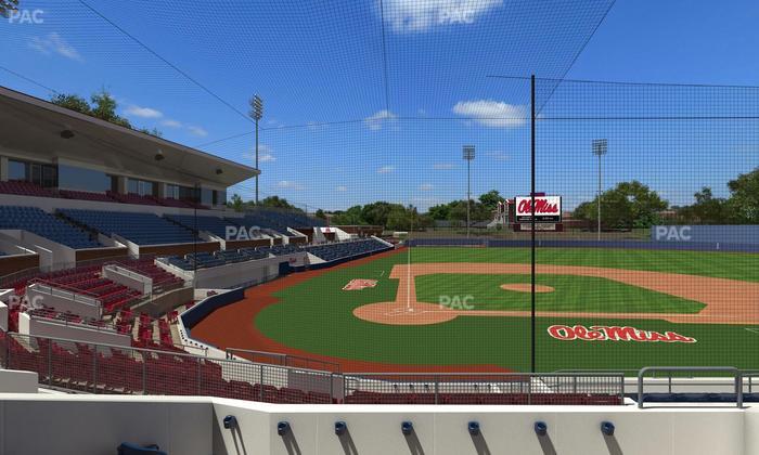 Swayze Field - Section F Seat View