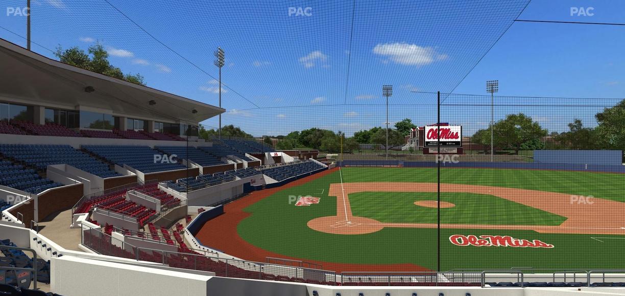 Swayze Field - Section F Seat View