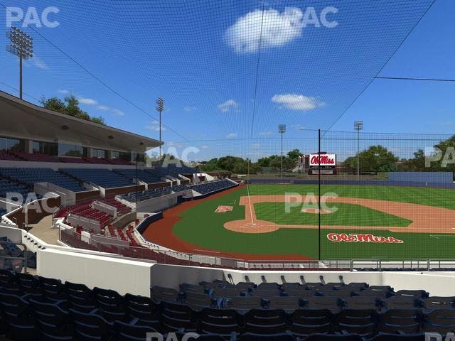 Swayze Field - Section F Seat View