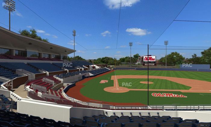 Swayze Field - Section F Seat View