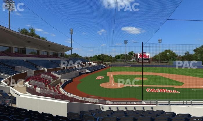 Swayze Field - Section F Seat View