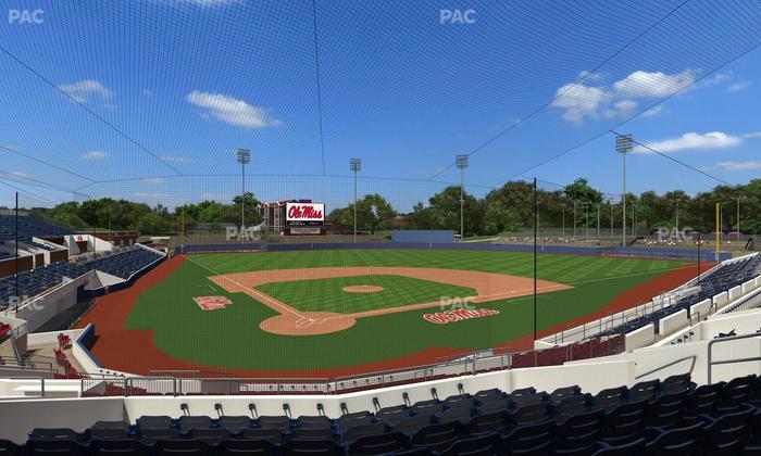 Swayze Field - Section G Seat View