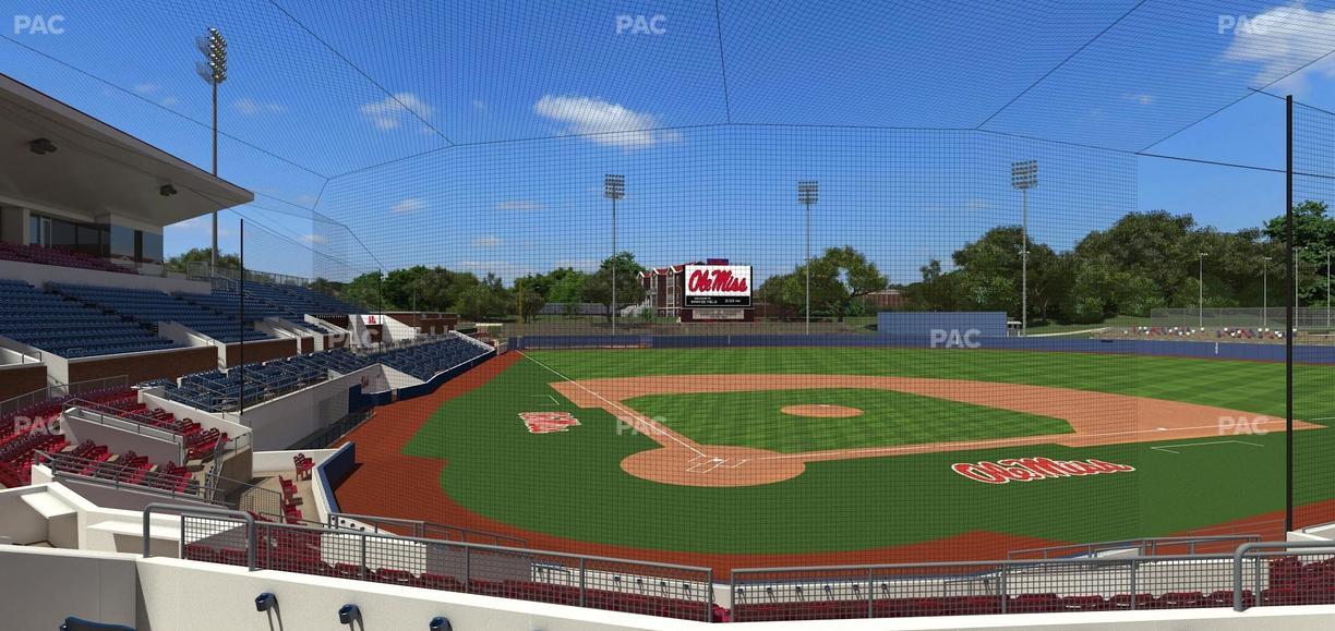 Swayze Field - Section G Seat View