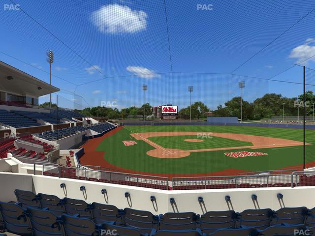 Swayze Field - Section G Seat View
