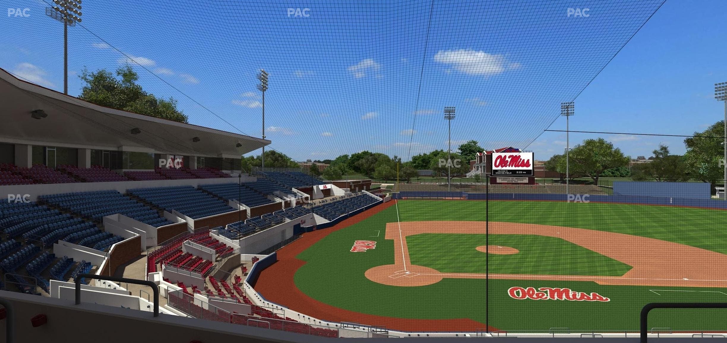 Swayze Field - Section Gg Seat View