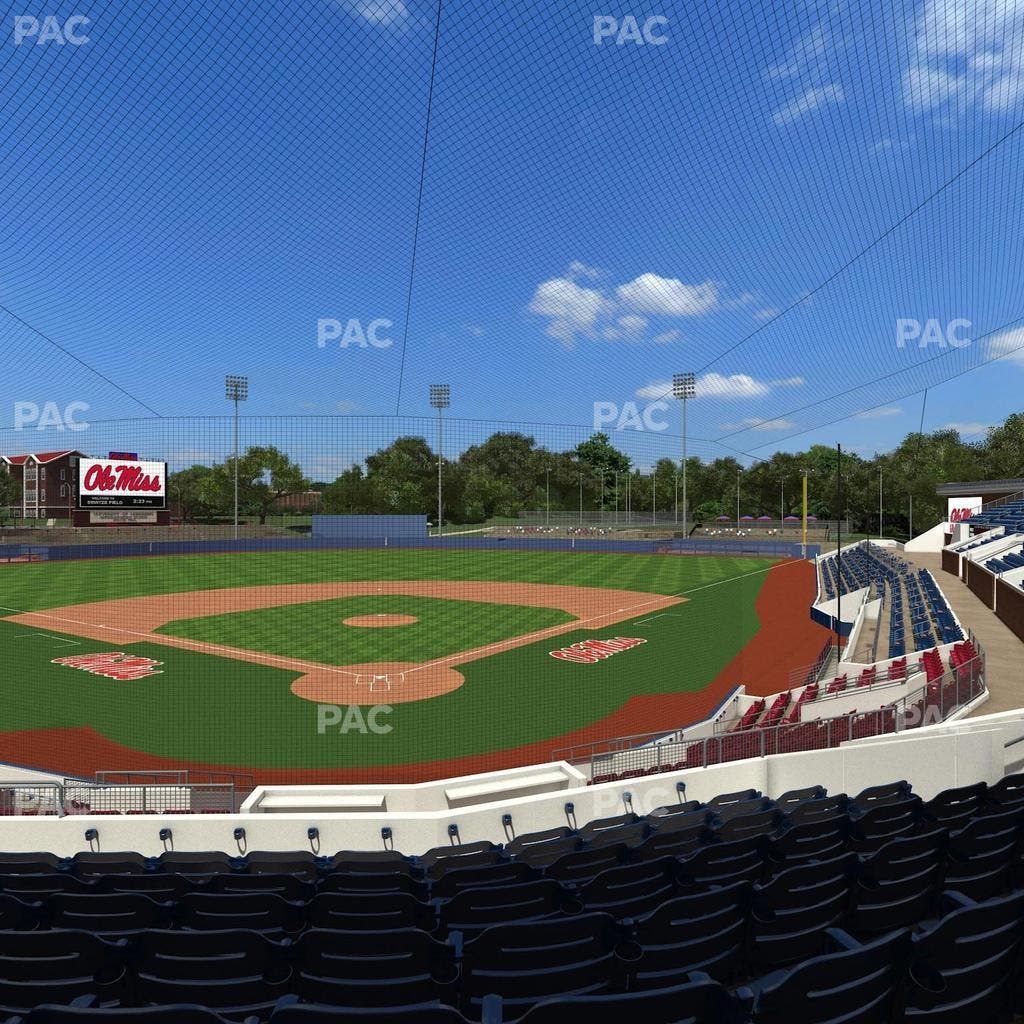 Swayze Field - Section H Seat View