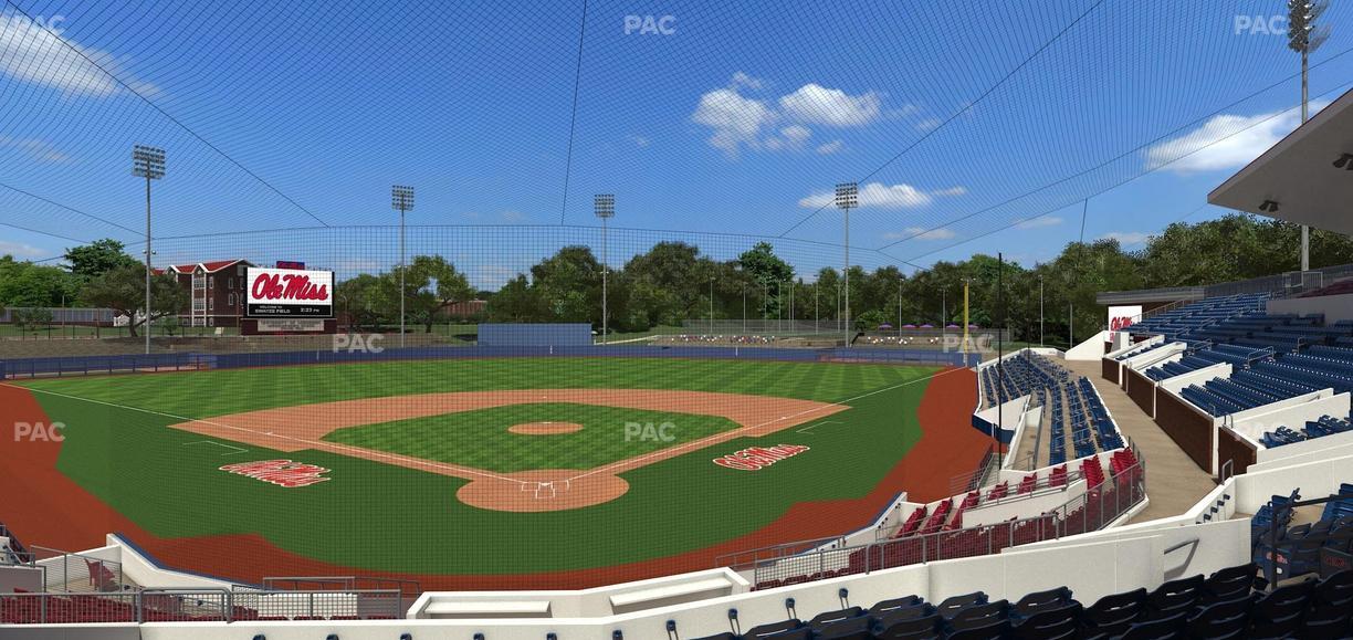 Swayze Field - Section H Seat View