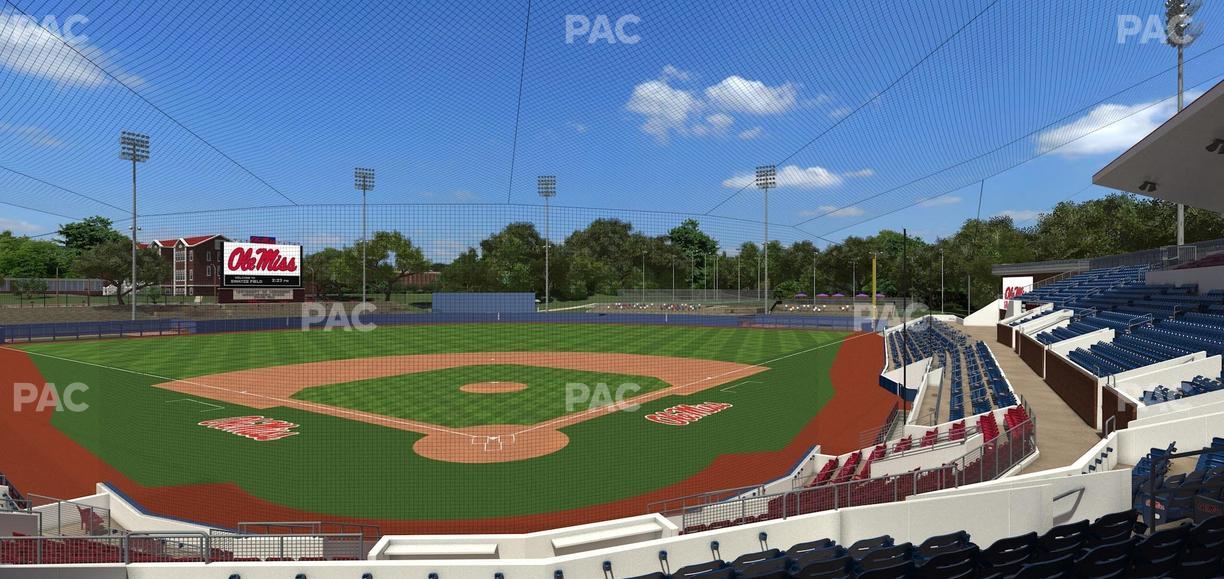 Swayze Field - Section H Seat View