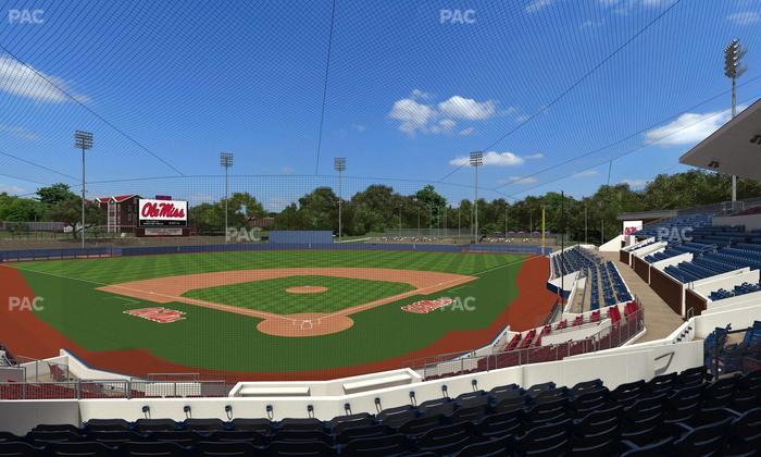 Swayze Field - Section H Seat View