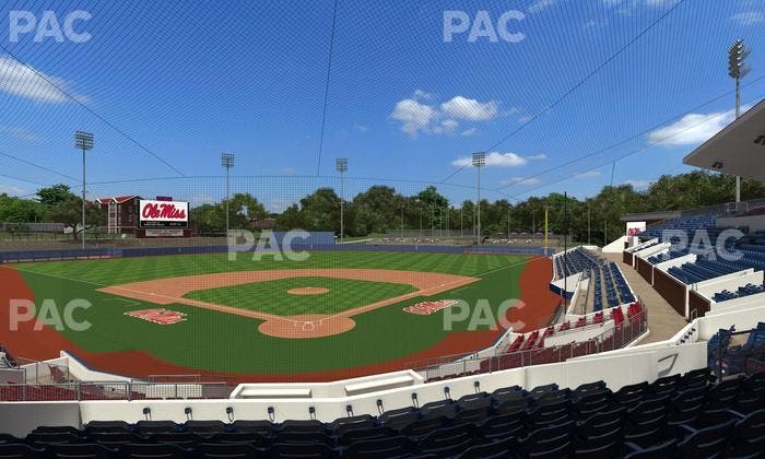Swayze Field - Section H Seat View
