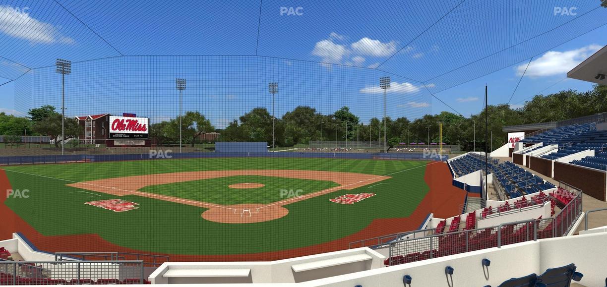 Swayze Field - Section H Seat View