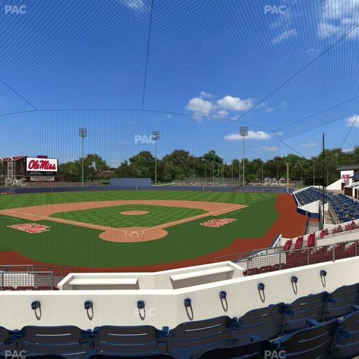 Swayze Field - Section H Seat View
