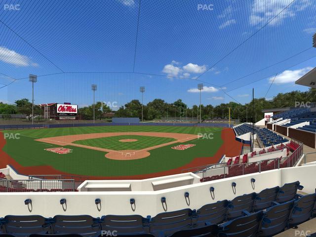 Swayze Field - Section H Seat View