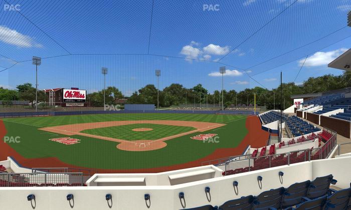 Swayze Field - Section H Seat View