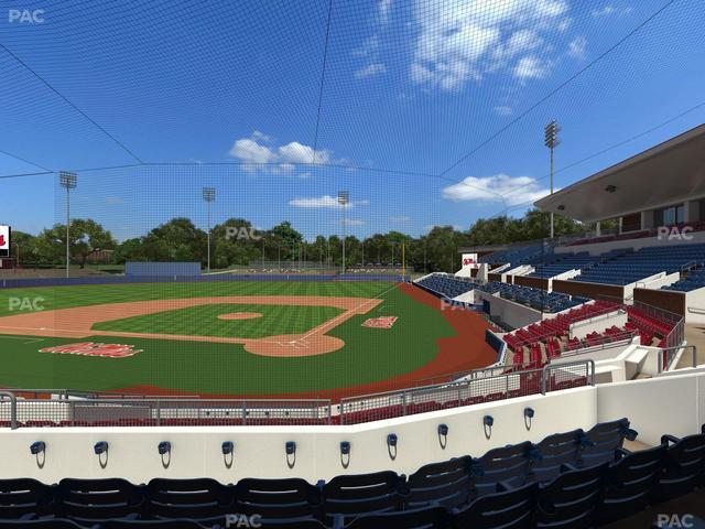 Swayze Field - Section I Seat View