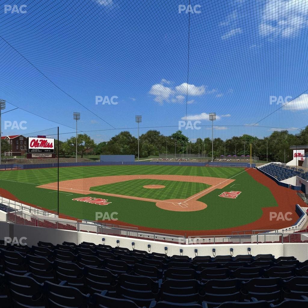 Swayze Field - Section I Seat View