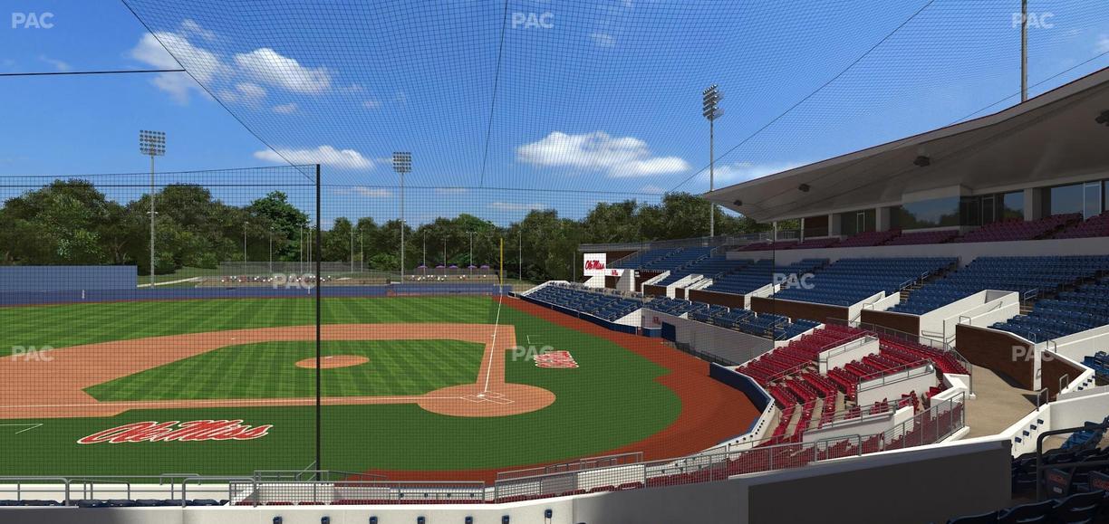Swayze Field - Section J Seat View