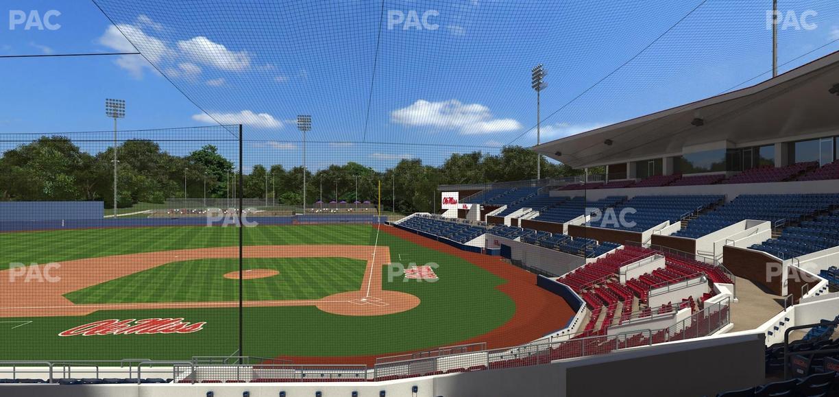 Swayze Field - Section J Seat View