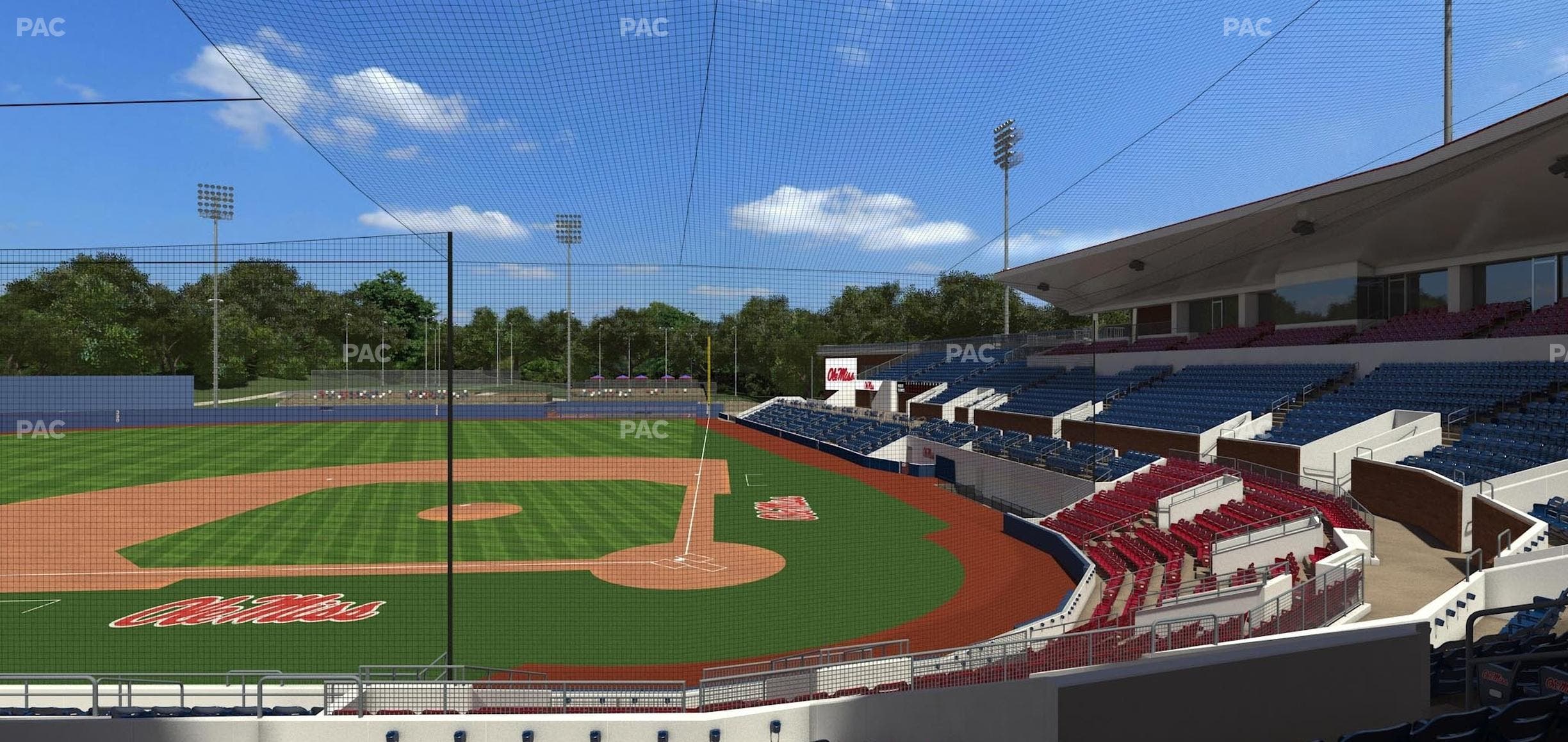 Swayze Field - Section J Seat View