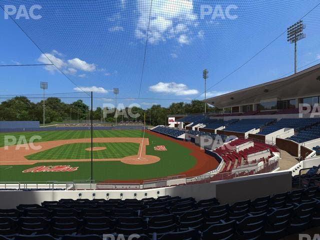 Swayze Field - Section J Seat View