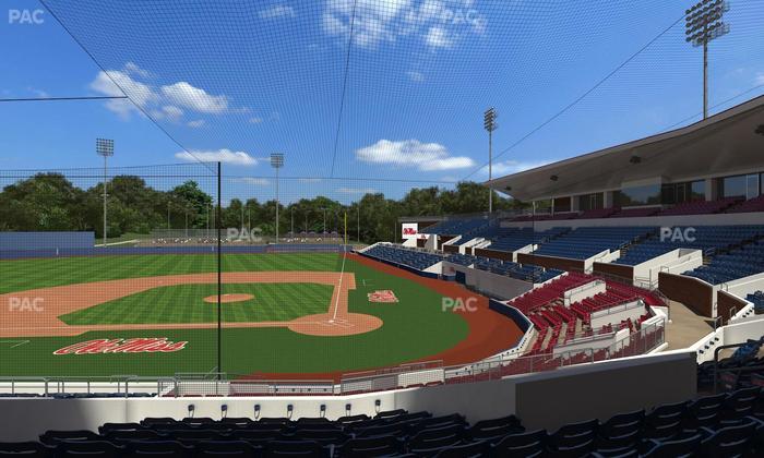 Swayze Field - Section J Seat View