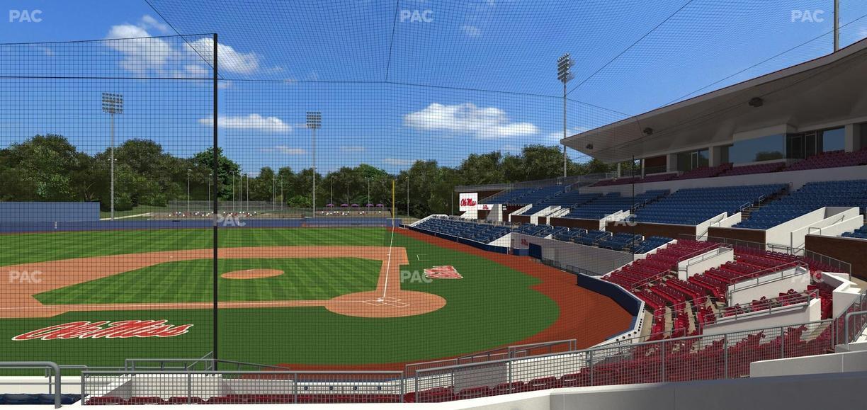 Swayze Field - Section J Seat View
