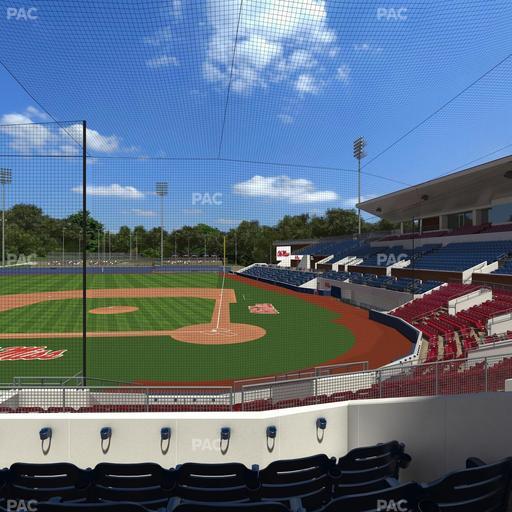 Swayze Field - Section J Seat View