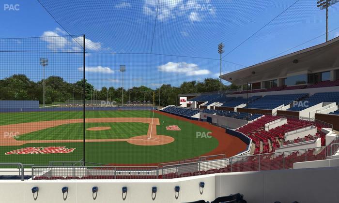 Swayze Field - Section J Seat View