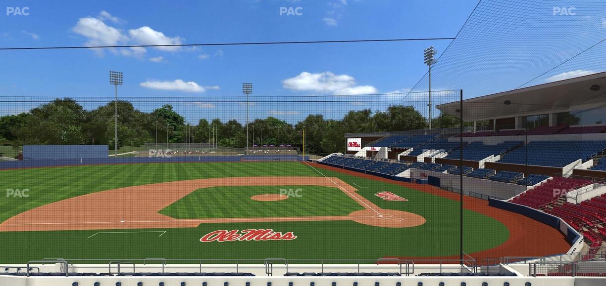 Swayze Field - Section K Seat View