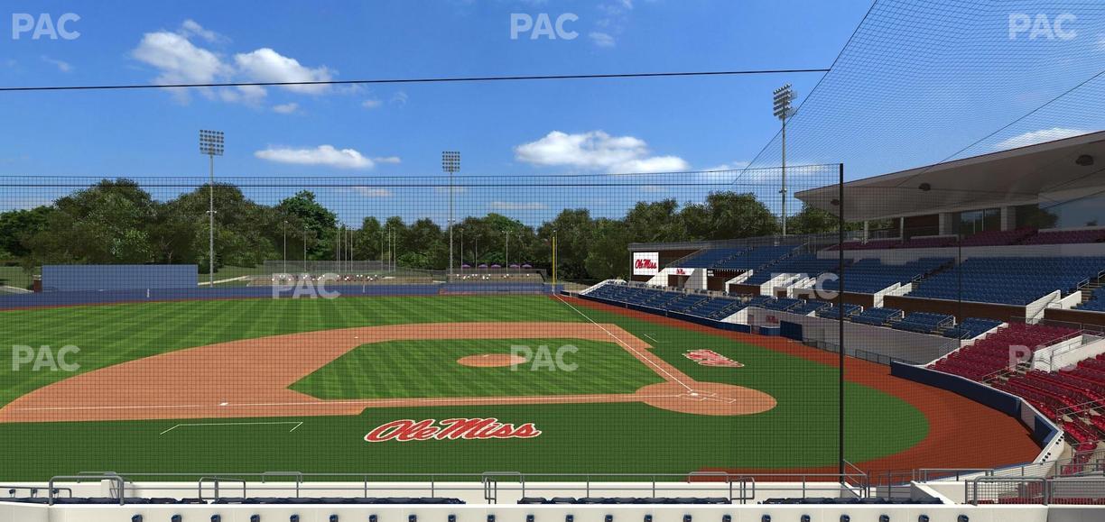 Swayze Field - Section K Seat View