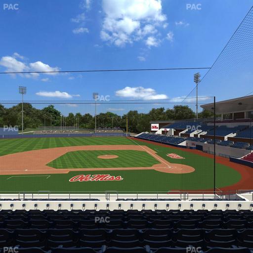 Swayze Field - Section K Seat View